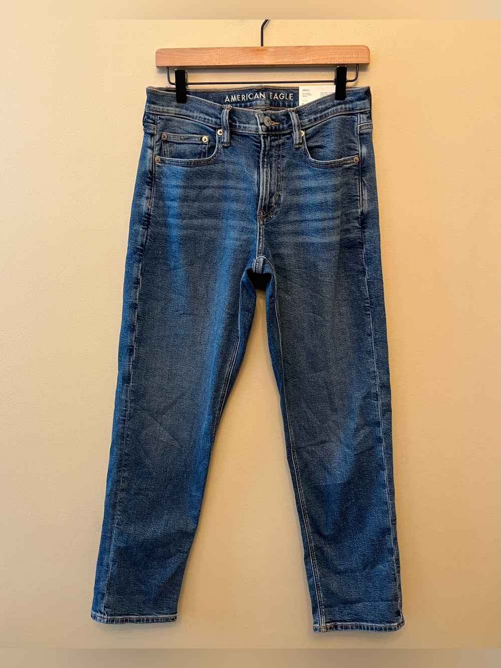 NWT American Eagle '90s Straight High Rise Stretch Women's Size 6 Regular 28W